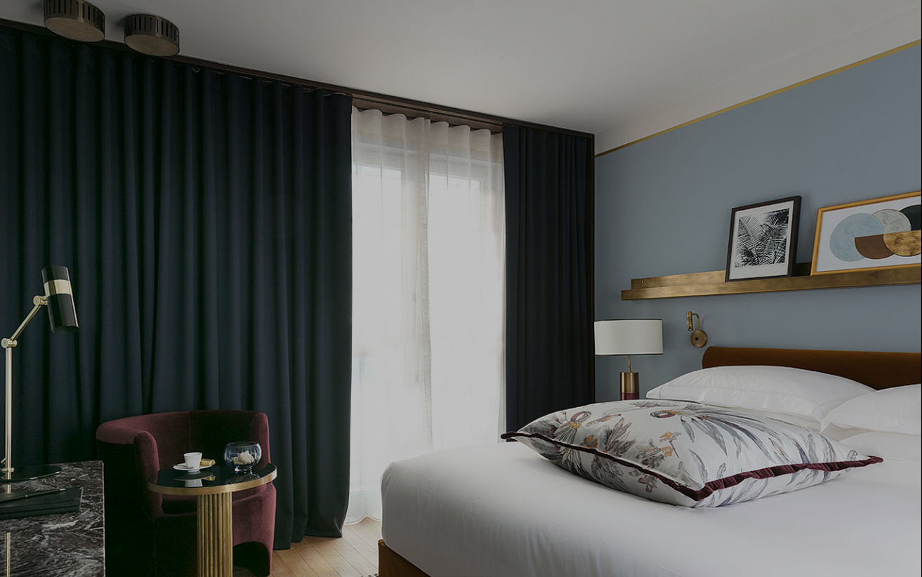 chambre Hôtel Les Jardins du Faubourg
