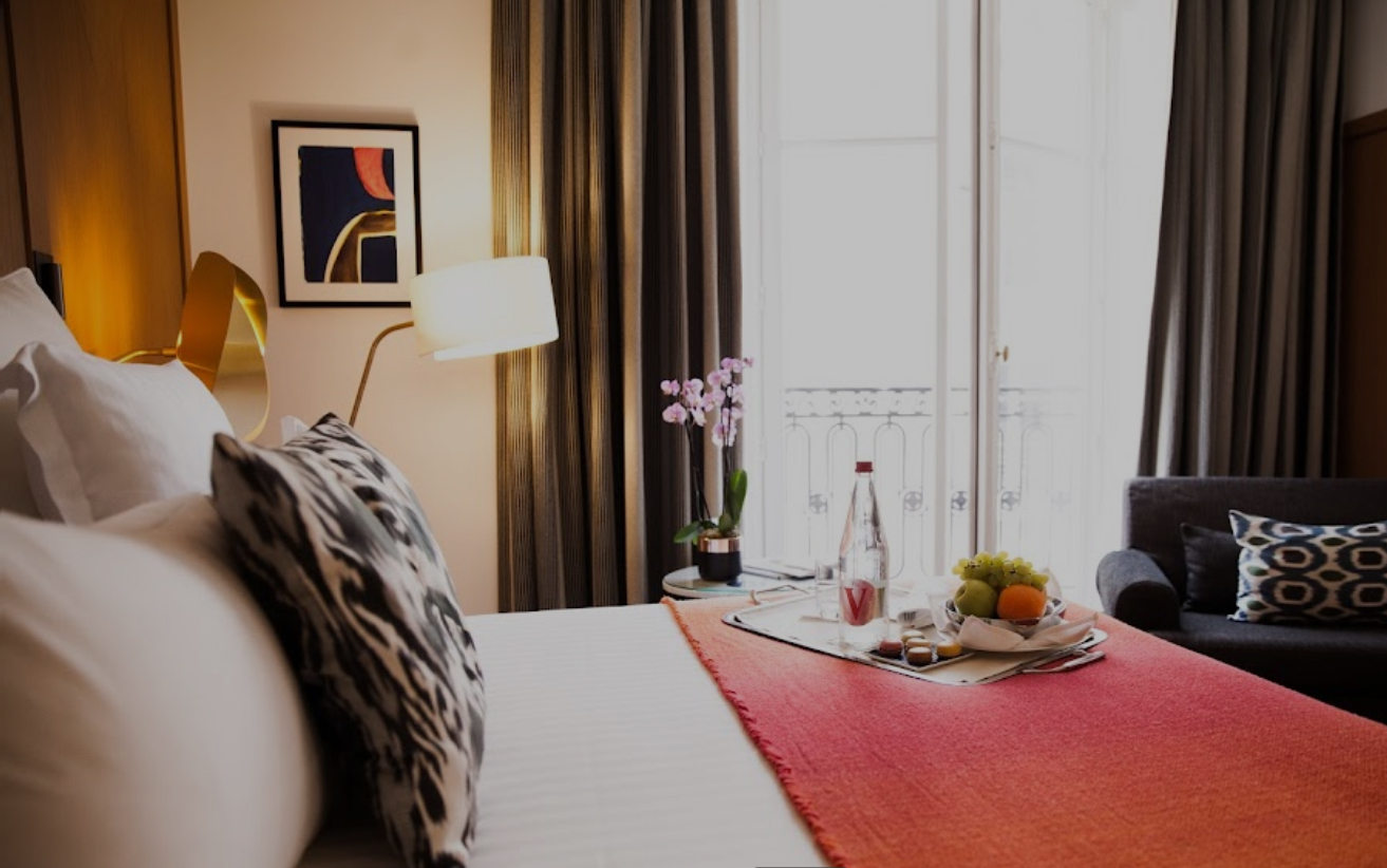 chambre hotel vernet
