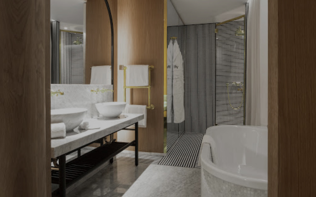salle de bain hotel vernet